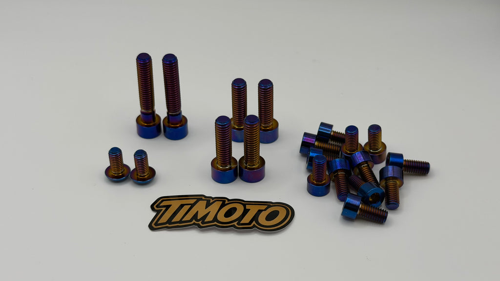V2 Ridstar Q20 Titanium bolt kit (1-2 week preorder)