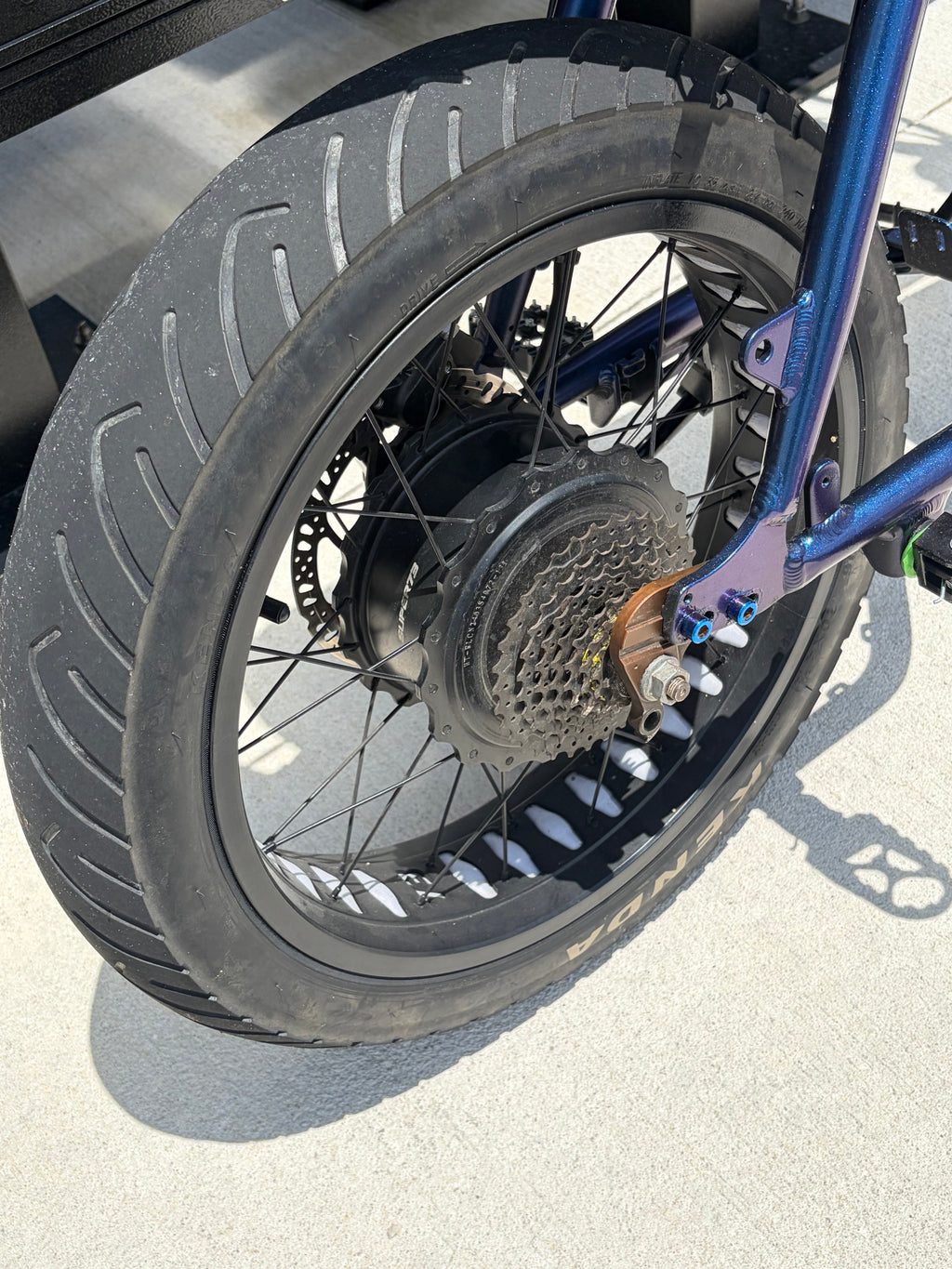 Kenda Kraze 20x4.25 Supermoto Fat Tire for Electric Bikes