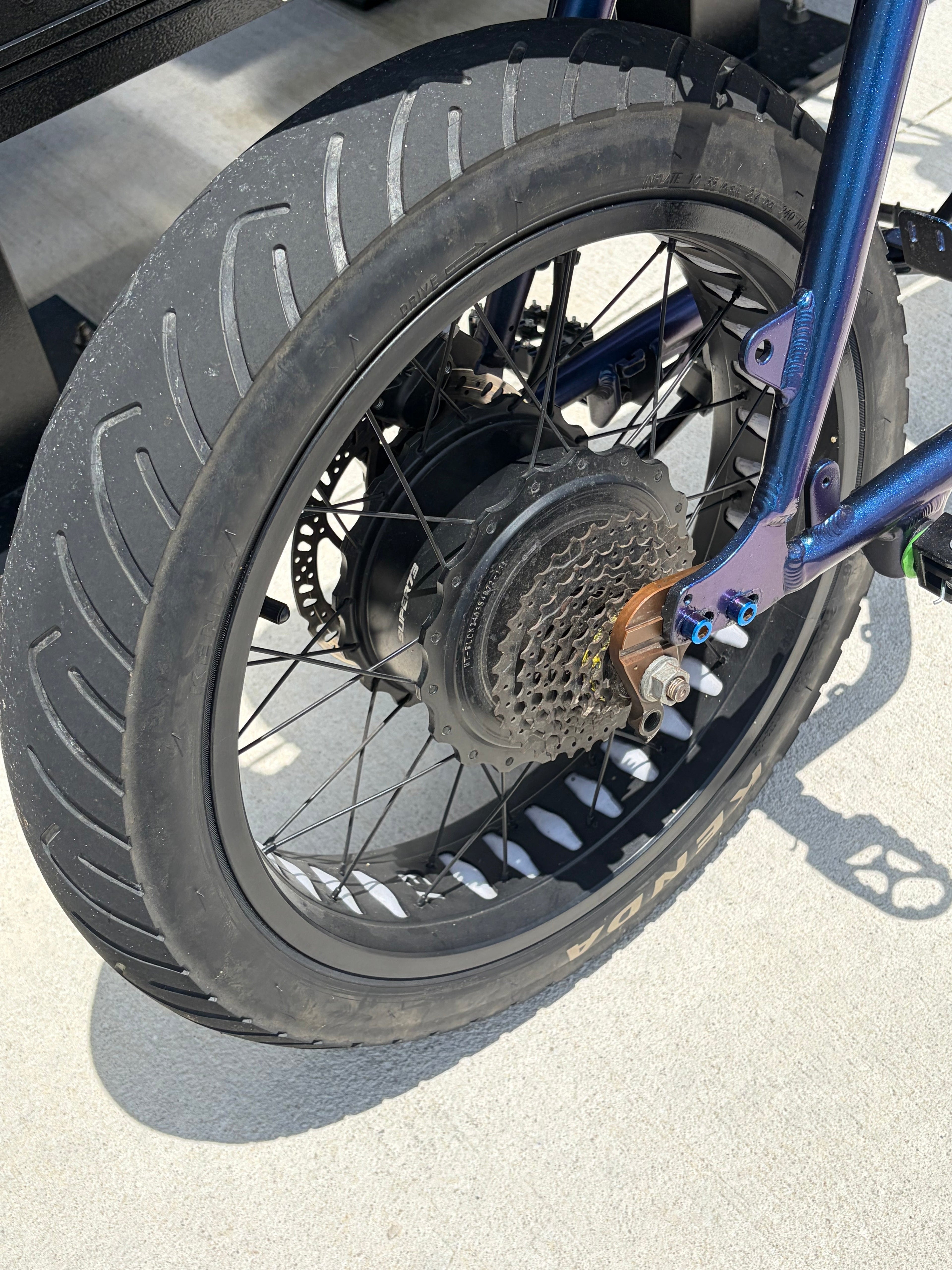 Kenda Kraze 20x4.25 Supermoto Fat Tire for Electric Bikes